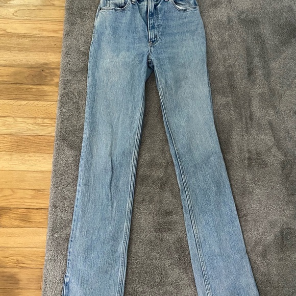 Abercrombie & Fitch Denim - Abercrombie & Fitch Blue High Rise Jeans